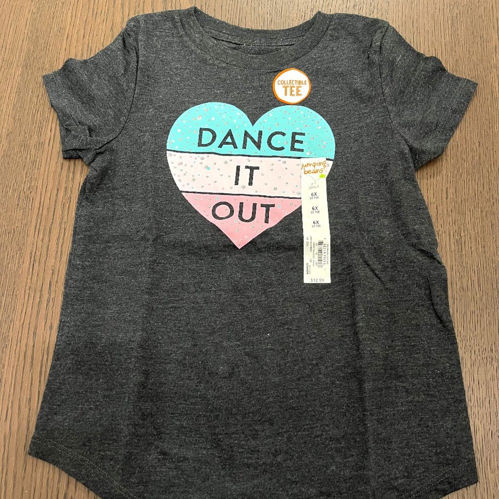 Jumping Beans - (NWT) Girls "Dance It Out" T-Shirt